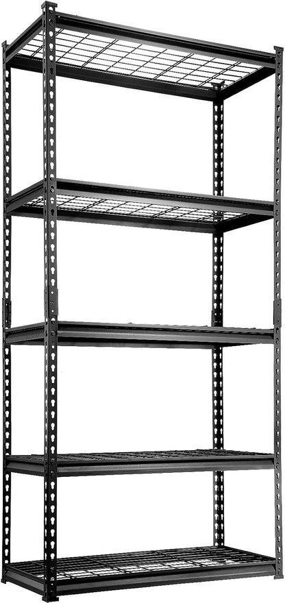 Storage Shelving Unit 5-Tier Adjustable 2000 lbs Capacity 60"x24"x78"