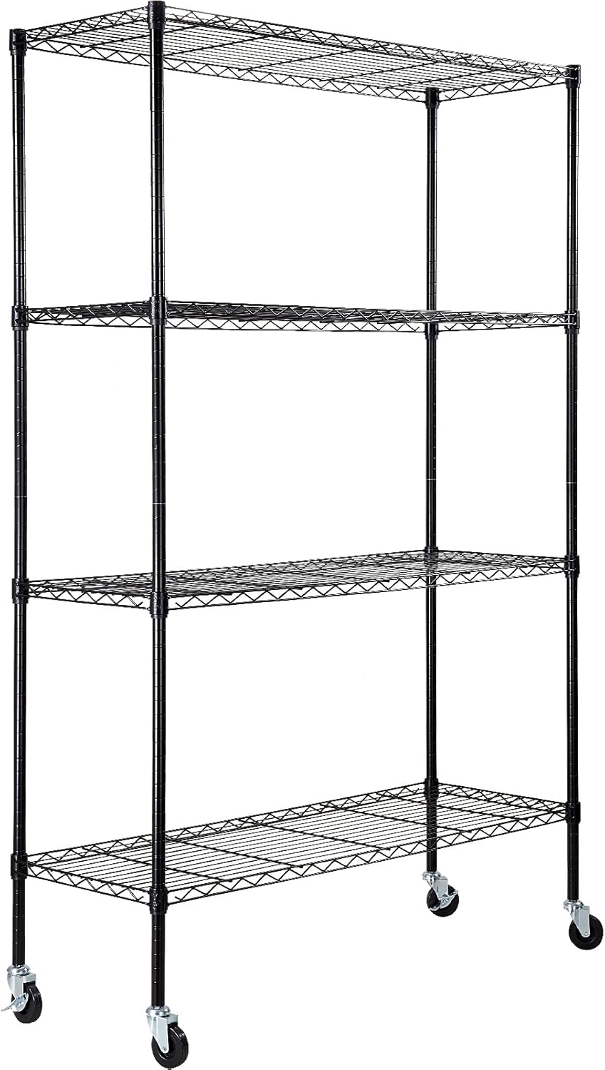 Storage Shelving Unit 5-Tier Adjustable 2000 lbs Capacity 60"x24"x78"