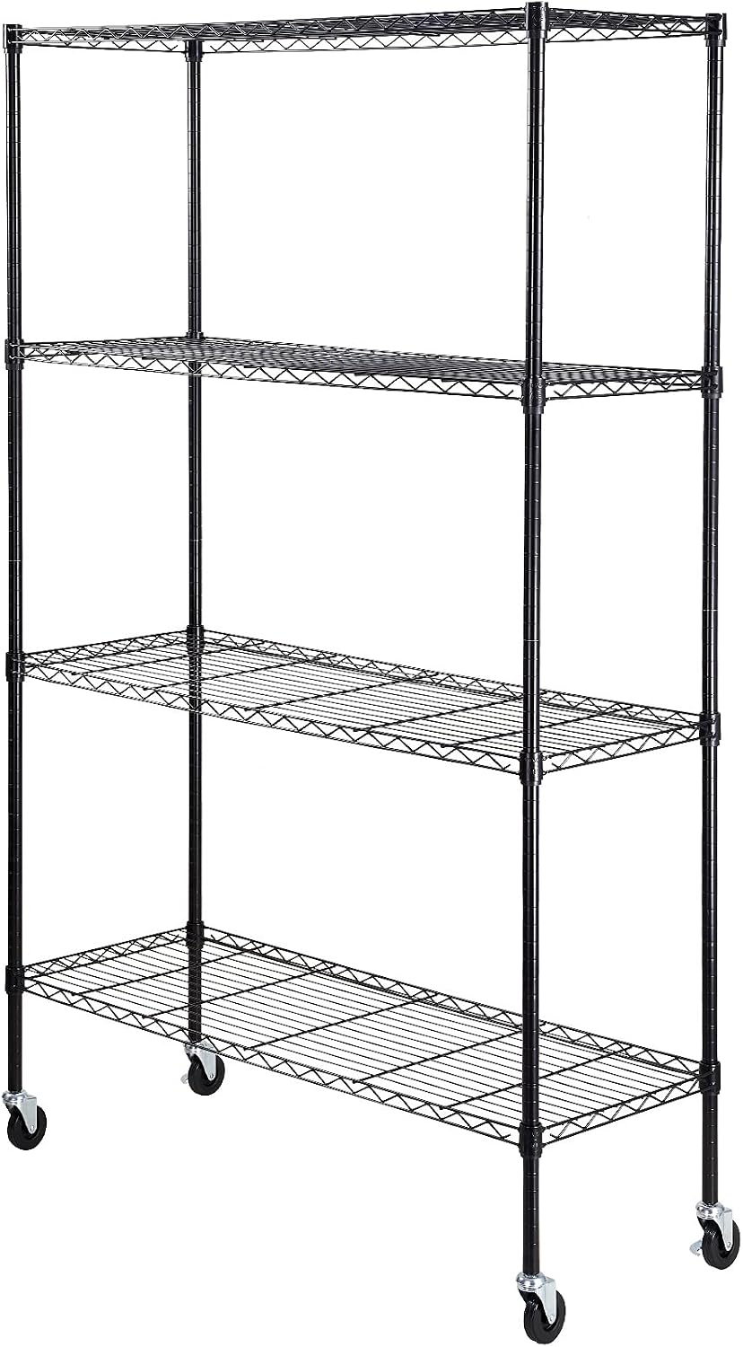 Storage Shelving Unit 5-Tier Adjustable 2000 lbs Capacity 60"x24"x78"