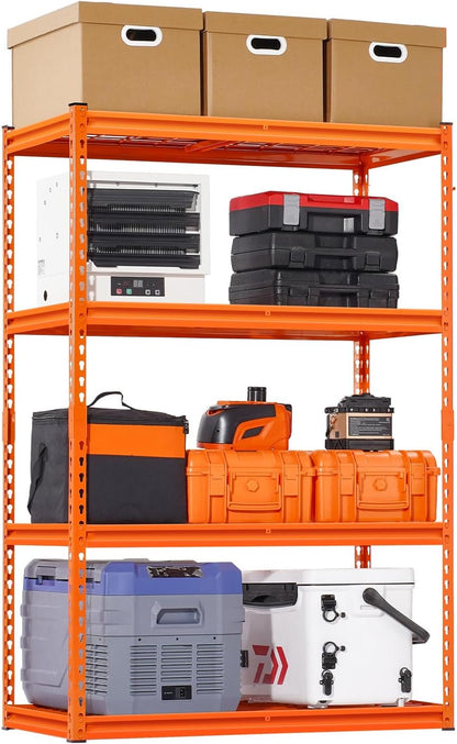 Storage Shelving Unit 5-Tier Adjustable 2000 lbs Capacity 60"x24"x78"
