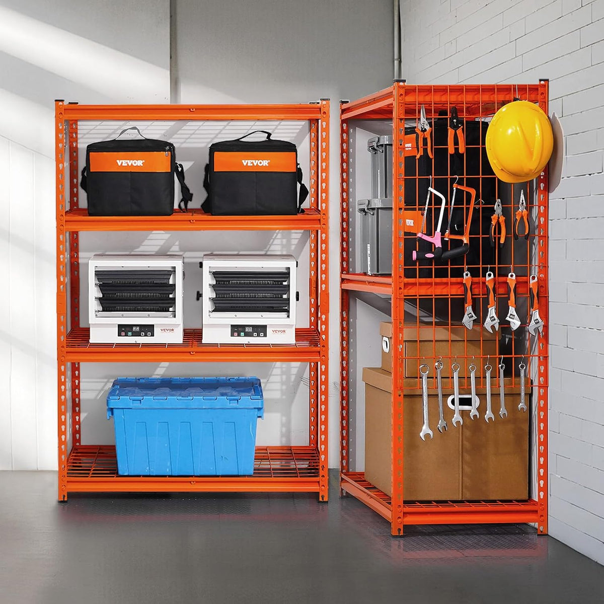 Storage Shelving Unit 5-Tier Adjustable 2000 lbs Capacity 60"x24"x78"
