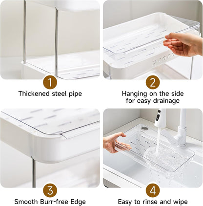 Countertop Coffee Station Organizer,Cup Rack,Mug & Wine Glass Holder