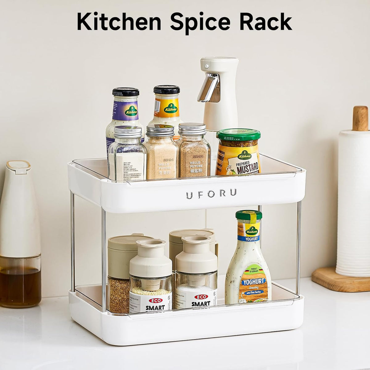 Countertop Coffee Station Organizer,Cup Rack,Mug & Wine Glass Holder