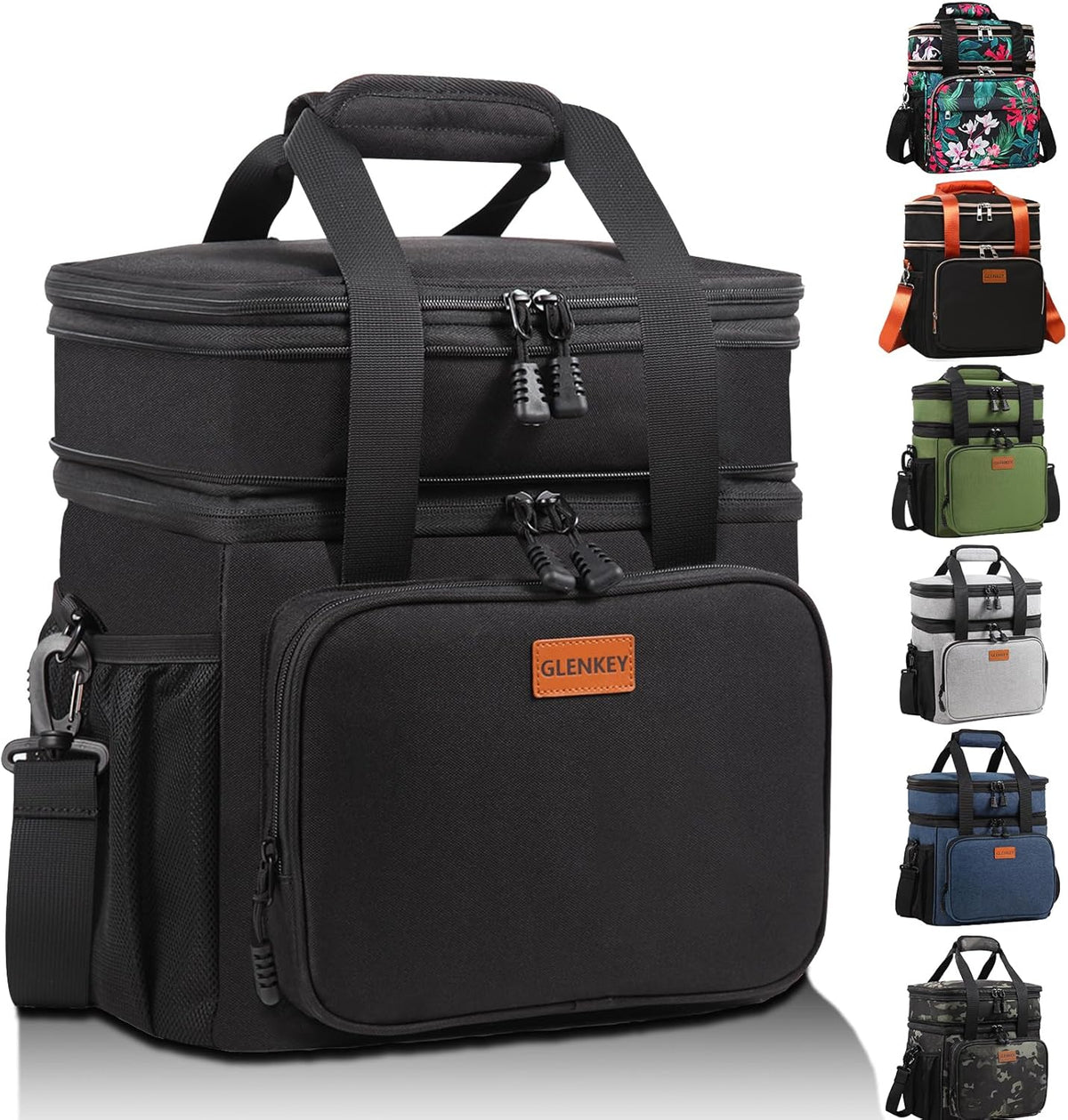 Expandable Lunch Box Insulated Leakproof Cooler Bag Work Outdoor
