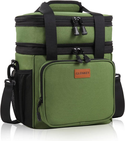 Expandable Lunch Box Insulated Leakproof Cooler Bag Work Outdoor
