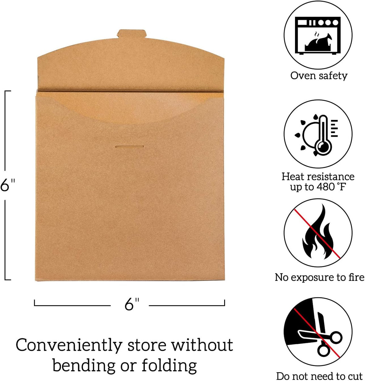 200 Pcs Parchment Paper Sheets, 12 x 16 Inch, Precut Non-Stick Parchment Sheets for Baking, Cooking, Grilling, Air Fryer and Steaming - Unbleached, Fit for Half Sheet Pans