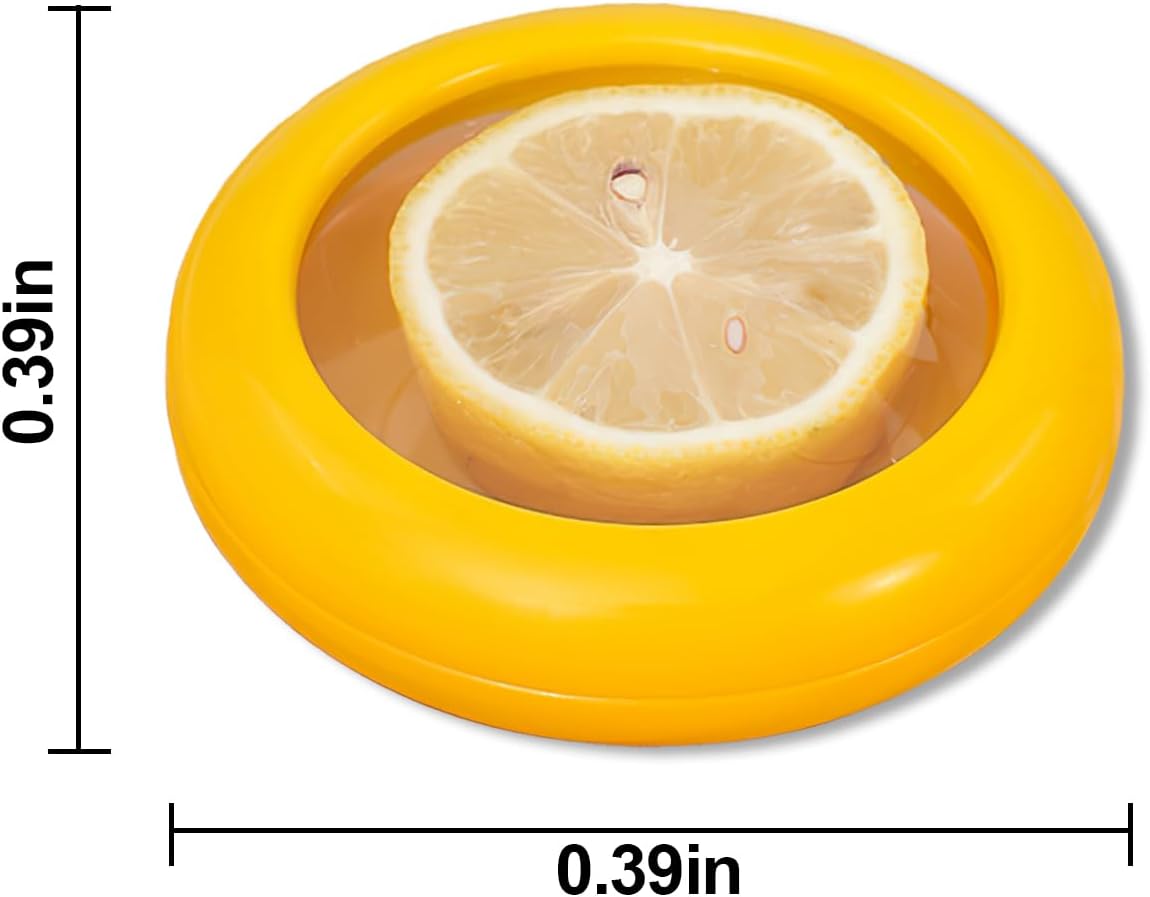 Food Storage Containers,Lemon Saver,BPA-Free Food Containers with Silicone Lids – Reusable Fruit and Veggie Savers, Fresh Pods for Foods