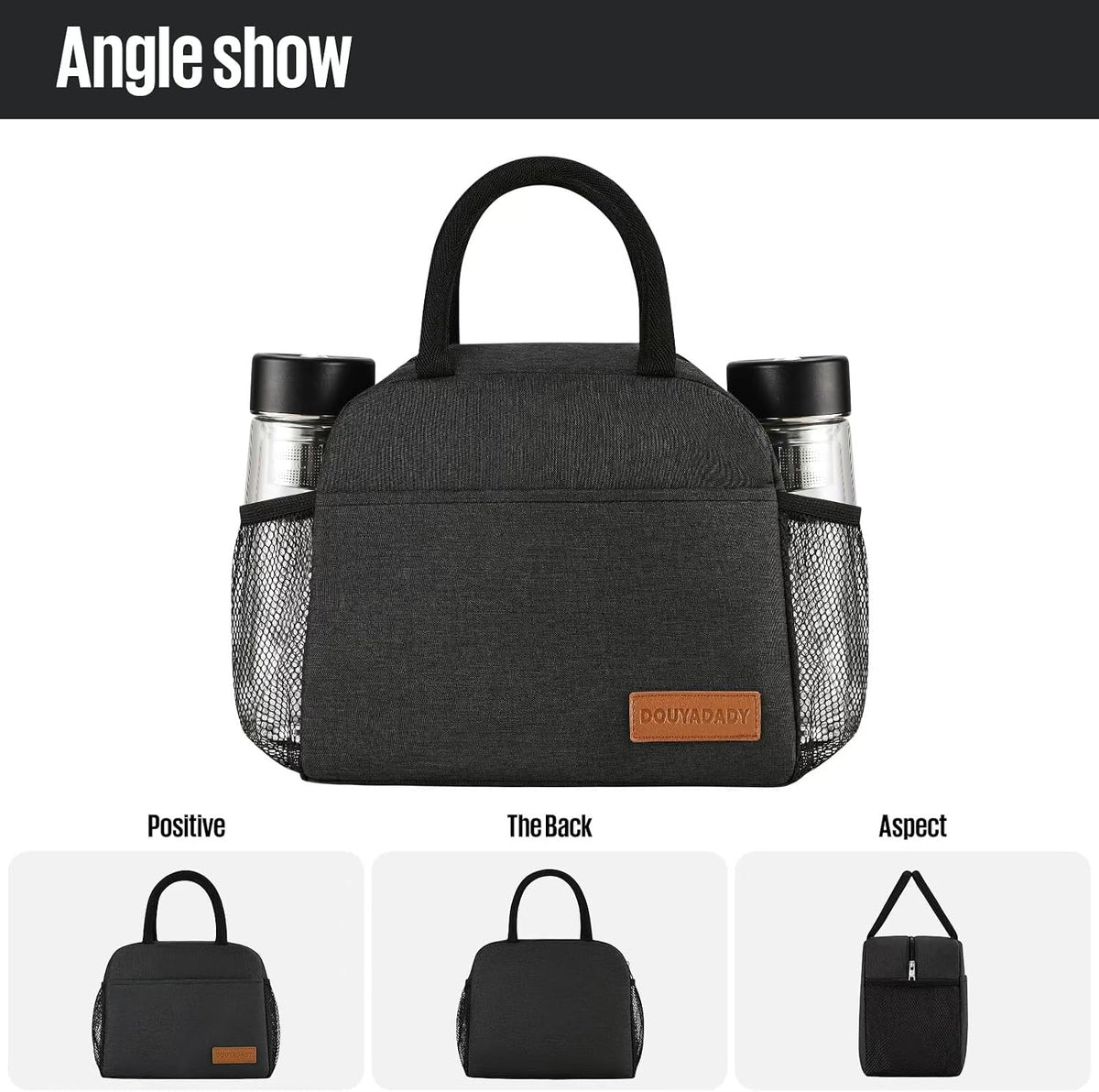 Lunch Bag&Box Women/Men Insulated&Reusable