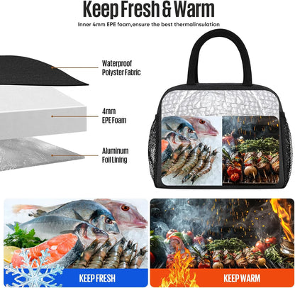 Lunch Bag&Box Women/Men Insulated&Reusable