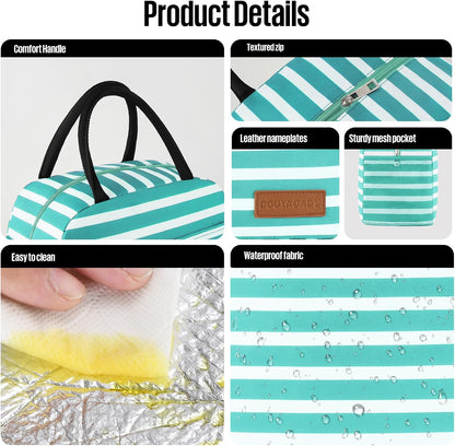 Lunch Bag&Box Women/Men Insulated&Reusable