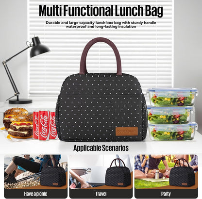 Lunch Bag&Box Women/Men Insulated&Reusable
