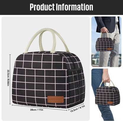 Lunch Bag&Box Women/Men Insulated&Reusable