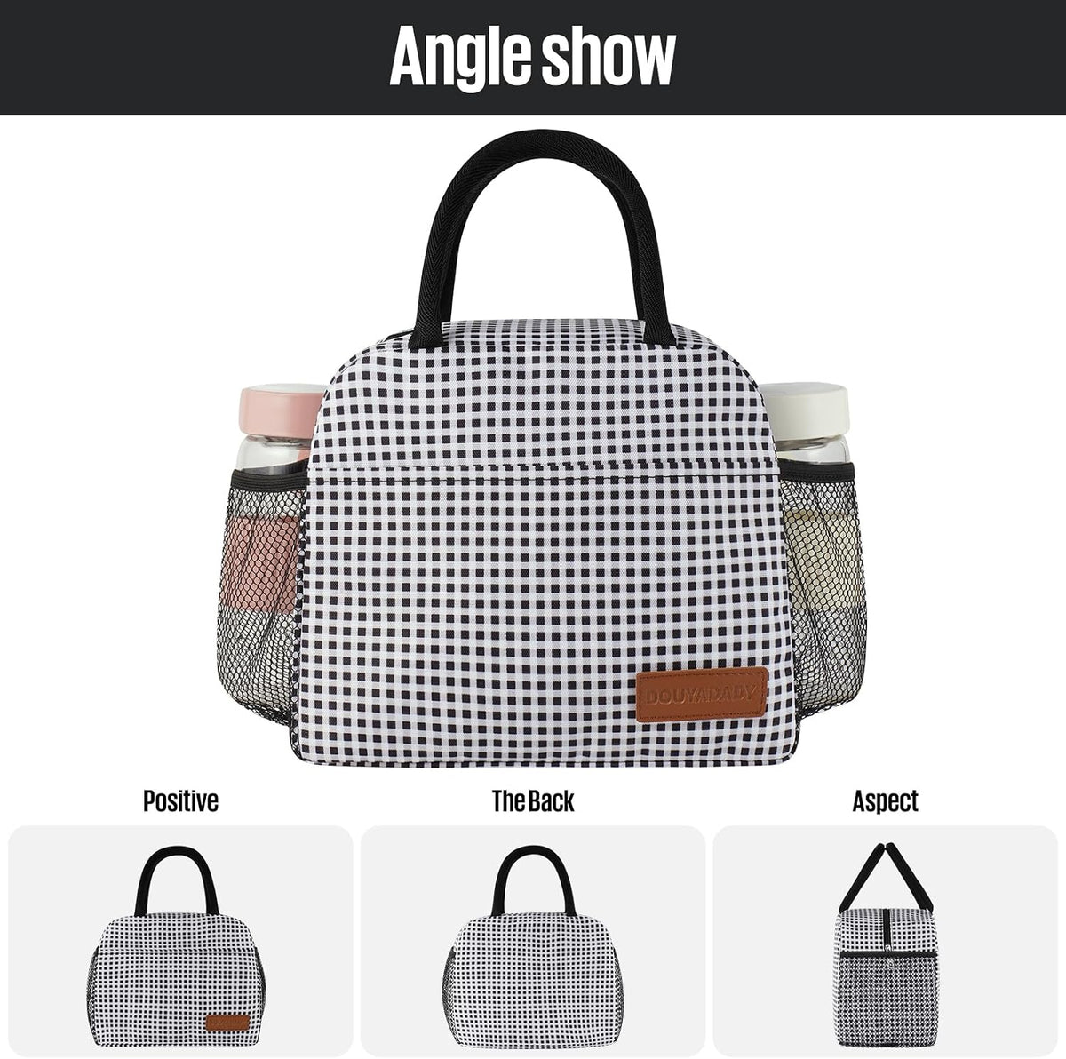 Lunch Bag&Box Women/Men Insulated&Reusable