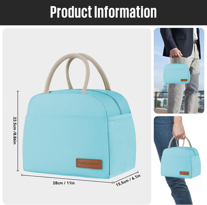 Lunch Bag&Box Women/Men Insulated&Reusable