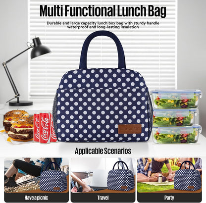 Lunch Bag&Box Women/Men Insulated&Reusable