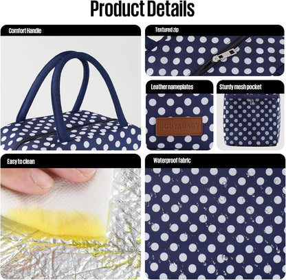 Lunch Bag&Box Women/Men Insulated&Reusable