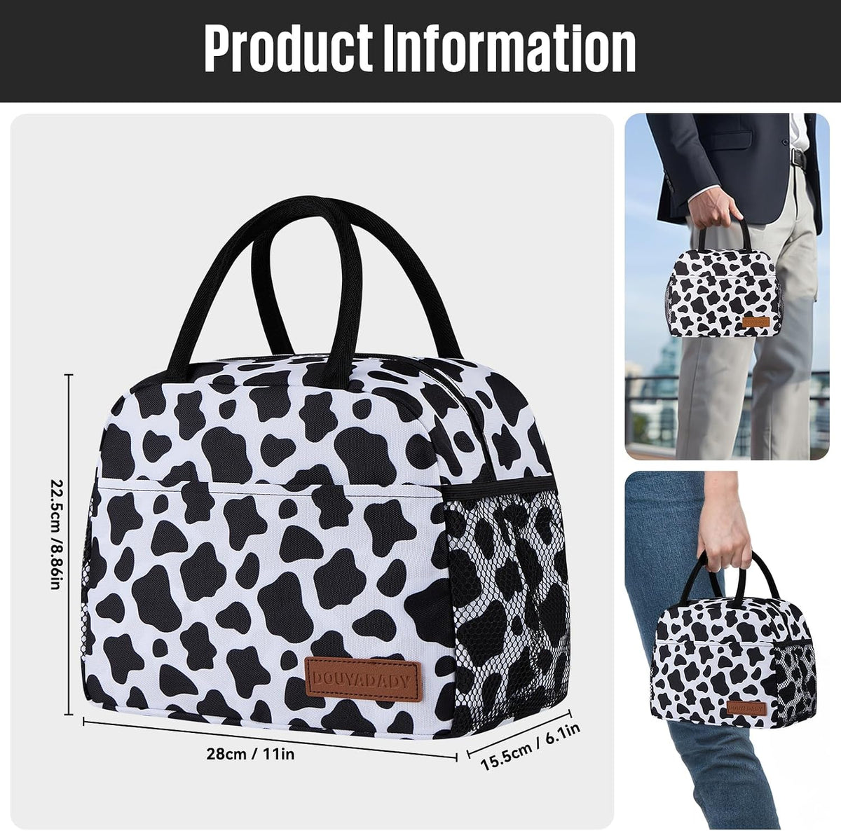 Lunch Bag&Box Women/Men Insulated&Reusable