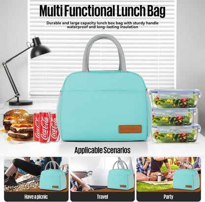 Lunch Bag&Box Women/Men Insulated&Reusable
