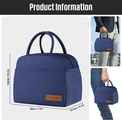 Lunch Bag&Box Women/Men Insulated&Reusable