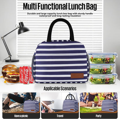 Lunch Bag&Box Women/Men Insulated&Reusable