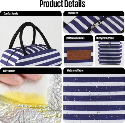 Lunch Bag&Box Women/Men Insulated&Reusable