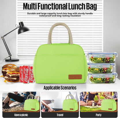 Lunch Bag&Box Women/Men Insulated&Reusable