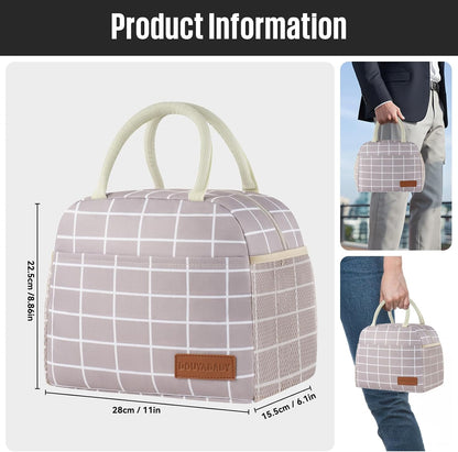 Lunch Bag&Box Women/Men Insulated&Reusable