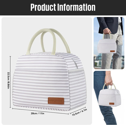 Lunch Bag&Box Women/Men Insulated&Reusable
