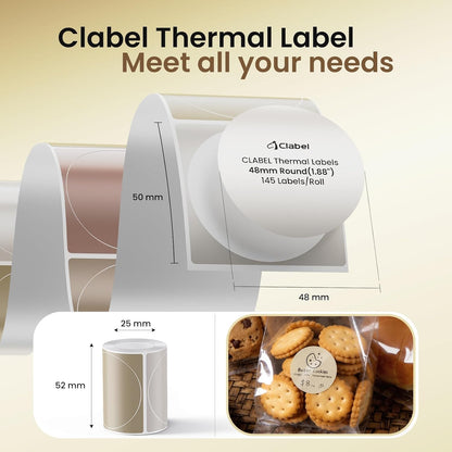 50x30mm (1.96"x1.18") Thermal Labels 1 Roll White Shelf Price