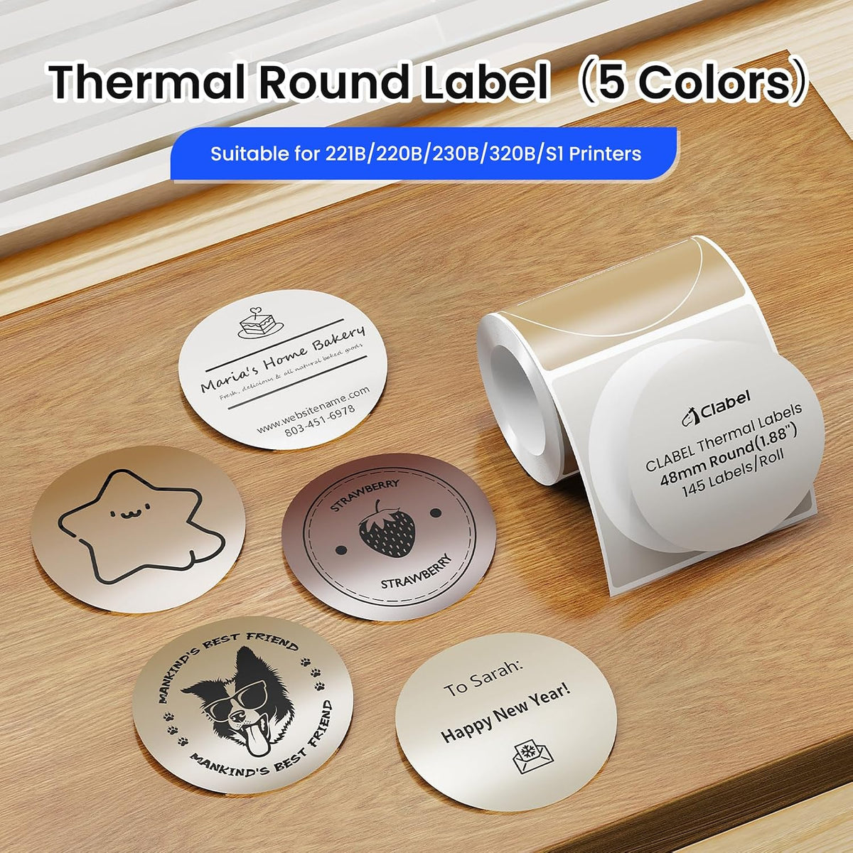50x30mm (1.96"x1.18") Thermal Labels 1 Roll White Shelf Price