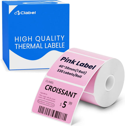 50x30mm (1.96"x1.18") Thermal Labels 1 Roll White Shelf Price
