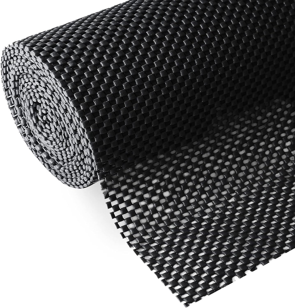 Shelf Liner, Non-Adhesive Roll Drawer Liners 12 Inches x 20 Feet, Non Slip Grip Durable Strong Clean, Shelving Liner for Kitchen cabinets,Storage, Desks, Kitchenware, Tableware, Light Gray