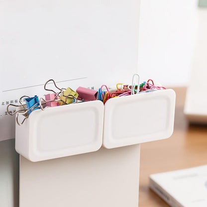 4pcs Refrigerator Side Door Hanging Storage Boxes Made of Sturdy Abs Material, Easy to Install and Remove, for Organizing Sauce Packets and Small Items in Your Fridge