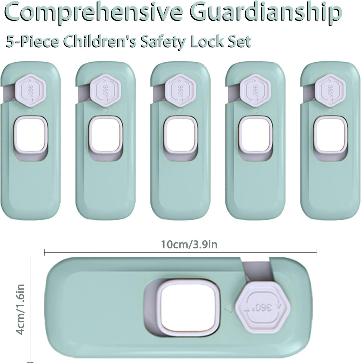 5 Pack Child Proof Refrigerator Lock, Baby Proofing Cabinet Locks, Oven Lock Child Safety, Fridge Lock, for Fridge, Drawers, Dishwasher, Oven, Cupboard, Closet, Adhesive, No Tools Need(Grey)