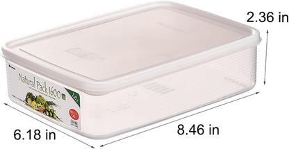 Lettuce Keeper, Salad Keeper Container Lettuce Crisper, Keep Vegetables and Fruits Crispy and Fresh for Salad Berry Lettuce Food Meat Fish Celery