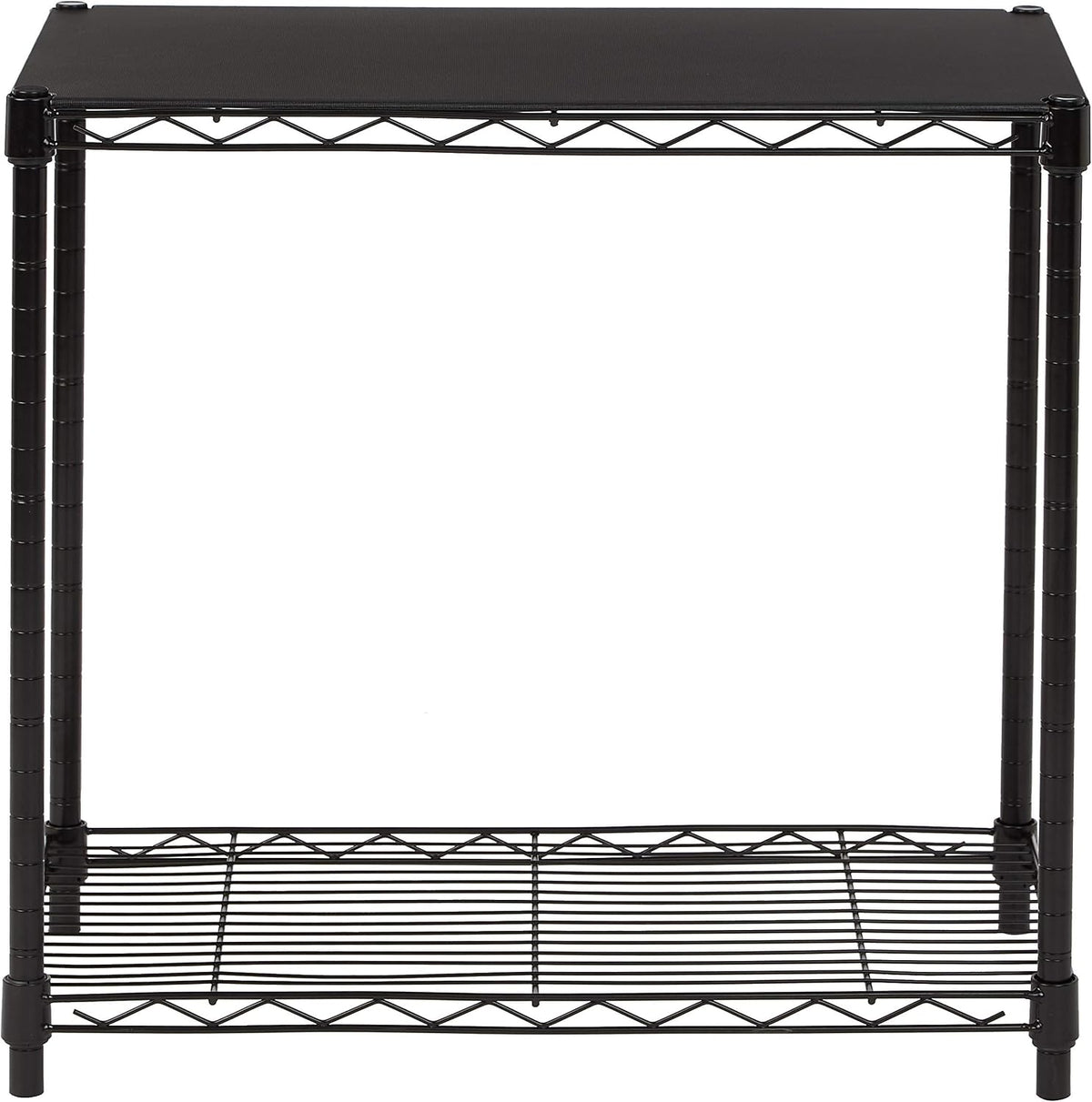 5-Shelf Adjustable Heavy Duty Steel Wire Rack, Space Saving Storage Shelving Organizer for Kitchen, Garage, No-Tool Assembly, 350 lbs Weight Capacity, 36" x 14" x 72", Chrome