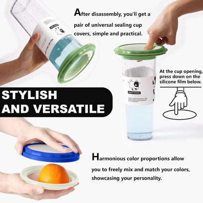 Silicone Food Storage Containers, 4Pcs Avocado Saver Produce Holder | Keep avocados fresh! Reusable Onion Storage for tomato, lemons, garlic & potato. Fresh fruit fridge organizers.