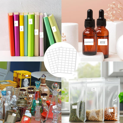 2×3 Inch Removable Blank Freezer Labels,Water/Oil/Tear Resistant/Ink Won't Smudge No Residue (120pcs,1 Bag)