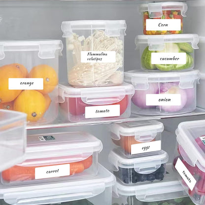 2×3 Inch Removable Blank Freezer Labels,Water/Oil/Tear Resistant/Ink Won't Smudge No Residue (120pcs,1 Bag)