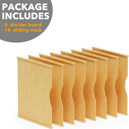 Tray Dividers for Cabinets, Pressboard Kitchen Cookie Baking Sheet Organizer for Cabinet, Vertical Pan and Trays Organizers for Pantry Storage
