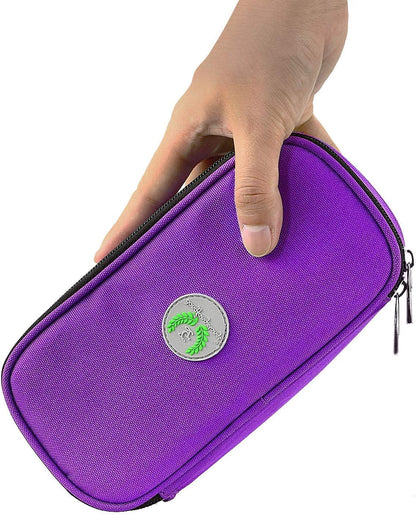 Insulin Vials Cooler Travel Case - TSA Approved Diabetic Med & peptide Vial Cooling Bag with Protective Ice Brick, Refrigerated Diabetes Supplies Organizer, Small Bottle Carrying Storage