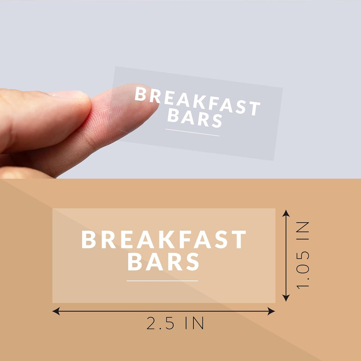 Minimalist Pantry Labels, 180 Waterproof Vinyl Stickers for Food Containers - Kitchen Labels for Organizing Storage Bins, Jars, Kitchen
