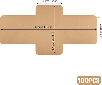 100 Pcs 9x5 in Loaf Pan Liners for Baking Bread Pan Parchment Paper