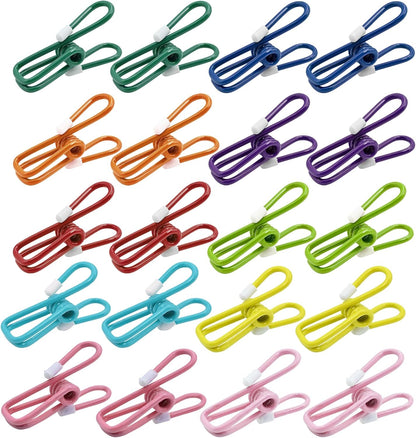 20 Pack Chip Clips Bag Clips 2.2 Inch (55mm)