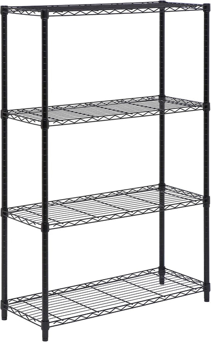 5-Tier Heavy Duty Adjustable Shelving Unit, 200-lb Per Shelf NSF Certified Metal Storage Rack, Chrome Wire Shelf for Garage Kitchen Pantry, 36 x 14 x 72 in