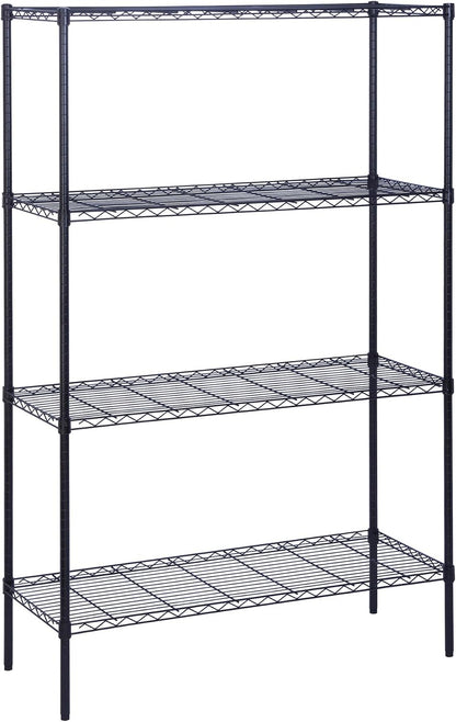 5-Tier Heavy Duty Adjustable Shelving Unit, 200-lb Per Shelf NSF Certified Metal Storage Rack, Chrome Wire Shelf for Garage Kitchen Pantry, 36 x 14 x 72 in