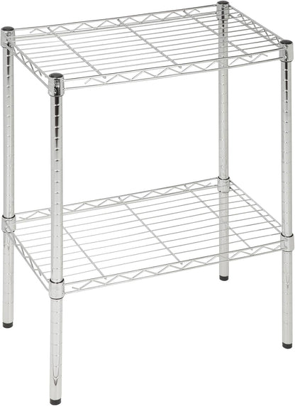 5-Tier Heavy Duty Adjustable Shelving Unit, 200-lb Per Shelf NSF Certified Metal Storage Rack, Chrome Wire Shelf for Garage Kitchen Pantry, 36 x 14 x 72 in