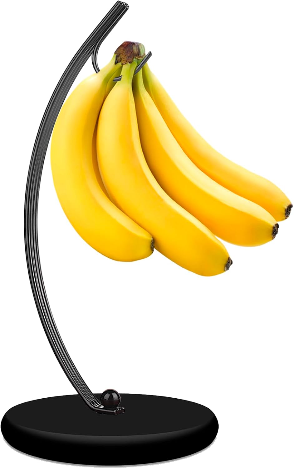 Banana Holder Stand - Banana Hanger (Modern, Black)