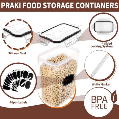 Airtight Food Storage Containers Set with Lids - 24 PCS, BPA Free