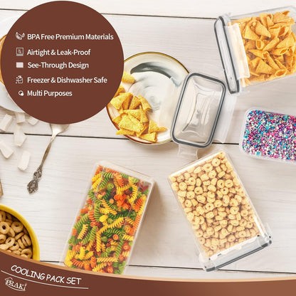 Airtight Food Storage Containers Set with Lids - 24 PCS, BPA Free